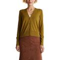 ESPRIT Collection Women's 080eo1i309 Cardigan Sweater, Green (360/Olive), S