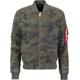 Alpha Industries MA-1 VF 59 Reflective Camo Veste, vert, taille 2XL