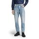 G-STAR RAW Herren 3301 Regular Tapered Jeans, Blau (lt indigo aged 51003-C052-8436), 35W / 36L