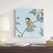 Red Barrel Studio® Toile Birds II by Emily Adams - Wrapped Canvas Painting Canvas | 20 H x 20 W x 1.25 D in | Wayfair