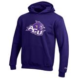 Youth Champion Purple Abilene Christian University Wildcats Eco Powerblend Pullover Hoodie