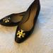 Tory Burch Shoes | Like New! Tory Burch Leather Flats | Color: Black | Size: 8
