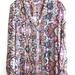 Anthropologie Dresses | 11 1 Tylho Anthropologie Shirt Dress Tunic Print Xs | Color: Pink/Red | Size: Xs