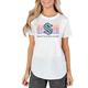 Women's Concepts Sport White Seattle Kraken Gable Knit T-Shirt