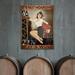 Trinx 8_Girl & Wine - It's Not Hoarding If It's Wine Gallery Wrapped Canvas - Wine & People Illustration Decor, Brown | 36 H x 24 W x 2 D in | Wayfair