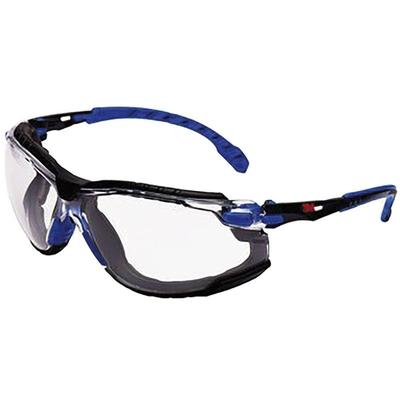 3M S1101SGAFKT Schutzbrille mit Antibeschlag-Schutz Blau-Schwarz en 166 din 166 Image