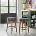 angelo:HOME Linden Swivel Barstool (Set of 2)