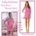 Lilly Pulitzer Dresses | Lilly Pulitzer Wrap Dress-Skorthp 2/8 | Color: Pink/White | Size: S