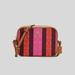 Coach Bags | Coach Mini Camera Bag In Stripe Signature Jacquard | Color: Brown/Pink | Size: Os