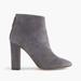 J. Crew Shoes | J. Crew Adele Suede Heeled Ankle Boots | Color: Gray | Size: 7