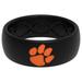 Women's Groove Life Black Clemson Tigers Engraved Ring