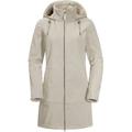 JACK WOLFSKIN Damen Funktionsjacke WINDY VALLEY COAT W, Größe L in Grau