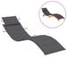 vidaXL Sun Lounger Cushion Anthracite 73.2"x22.8"x1.2" Oxford Fabric - 73.2" x 22.8" x 1.6"