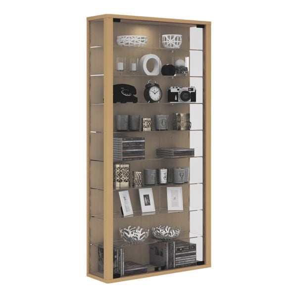 VCM Vitrine »Vitrosa Maxi« braun, 59x118x18 cm