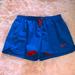 Nike Shorts | Nike Drifit Blue And Orange Drawstring Shorts W/ Spandex Lining | Color: Blue/Orange | Size: Xs