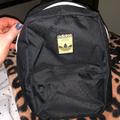 Adidas Bags | Nwot Adidas Originals Mini Backpack | Color: Black/Gold | Size: Os