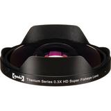 Opteka 62mm 0.3x HD Ultra Fisheye Lens Adapter OPTSC62FE
