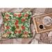 East Urban Home Ambesonne Tropical Fluffy Throw Pillow Cushion Cover, Exotic Pattern w/ Plumeria Hibiscus Monstera Palm Flowers & Leaves | Wayfair