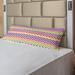 East Urban Home Ambesonne Chevron Body Pillow Case Cover w/ Zipper, Chevron Pattern Colorful Rainbow Inspired Fun Enjoyment Design | Wayfair