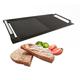 COVERCOOK Griddle Pan, Cast Iron Grill Pan, Rectangular Grill, 2 Handles,Griddle with Flat and Ridged Surface for Induction Hob Open Fire Oven Electric Cooktop