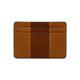 Fossil Wallet for Men Everett, Leather/PVC Trim Card Case Medium brown 10.2 cm L x 0.6 cm W x 7.0 cm H ML4398210