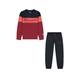 Champion Unisex Tracksuits Crewneck Sweatsuits School Athletic Hooded Black Kid's Boys and Girls Pants New (Red/Black, 140 / 9-10 Years)