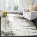 Gray 84 x 0.43 in Area Rug - Trent Austin Design® Riebe Abstract Ivory/Area Rug Polypropylene | 84 W x 0.43 D in | Wayfair