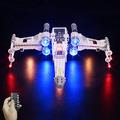 cooldac LED Light Kit for Lego 75301 Star Wars Luke Skywalker's X-Wing Fighter, Remote Control Version USB Connecting Lighting Set Compatible with Lego 75301 (Lights Only, No Lego Models)