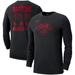 Men's Nike Black Toronto Raptors 75th Anniversary Courtside Element Long Sleeve T-Shirt