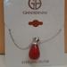 Giani Bernini Jewelry | Giani Bernini Red Jasper Pendant 9.25 Sterling Silver 18” Necklace Bnwt $71.00 | Color: Red/Silver | Size: Os