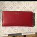 Kate Spade Bags | Kate Spade Red Long Bifold Wallet New | Color: Red | Size: Os