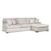 White Sectional - Braxton Culler Cambria 123" Wide Right Hand Facing Sofa & Chaise | 38 H x 123 W x 68 D in | Wayfair 784-2PC-SEC1/0865-91/JAVA