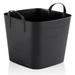 Life Story Plastic Basket Set Plastic in Black | 13.39 H x 13.78 W x 16.14 D in | Wayfair 6 x 25L TUB-SOBK