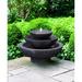 Campania International Platia Cast Stone Fountain | 21 H x 30.25 W x 30.25 D in | Wayfair FT-34-NN