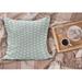 East Urban Home Ambesonne White Fluffy Throw Pillow Cushion Cover, Simplistic Minimalist Design Maritime Oceanic Coastal Theme Water Splash Print | Wayfair