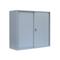 Steelboxx Schiebetürenschrank Schiebetüren Büro Aktenschrank Sideboard aus Stahl grau 1090 x 1200 x