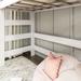 Max and Lily Farmhouse Twin-Size High Loft Bed