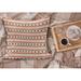 East Urban Home Ambesonne Prehistoric Country Fluffy Throw Pillow Cushion Cover, Horizontal Borders Patriotic Stars Nostalgic Design Pattern | Wayfair