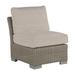 Summer Classics Club Patio Lounge Chair w/ Cushions Metal/Wicker/Rattan in Gray | 29.5 H x 26.5 W x 34 D in | Wayfair 362124+C586H6101W6101