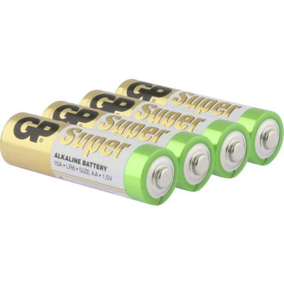 Sodise - gp Super Mignon (AA)-Batterie Alkali-Mangan 1.5 v 4 St. Image