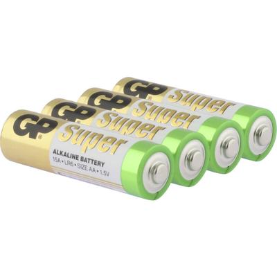 Sodise - gp Super Mignon (AA)-Batterie Alkali-Mangan 1.5 v 4 St.