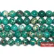 Perles Rondes en Pierre Naturelle 15 Pouces Sédiments de Mer Verts Turquoise Jaspe Impérial 6