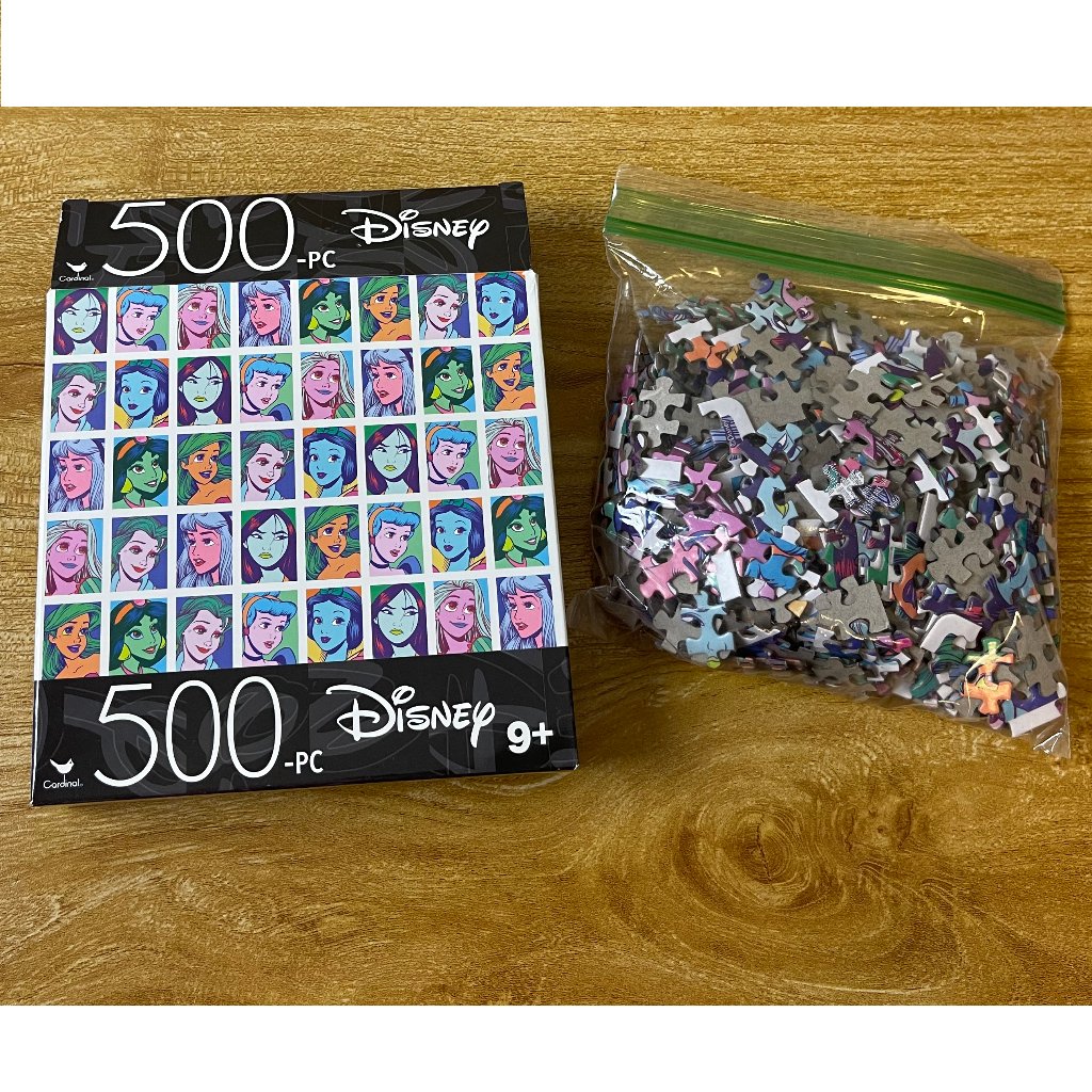 Disney Games | Disney Princess 500 Pc Puzzle | Color: Blue/Pink | Size: Os