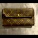 Louis Vuitton Bags | Authentic Louis Vuitton Sarah Wallet | Color: Brown | Size: Sarah Wallet Long Wallet