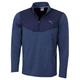 Puma Preston 1/4 Zip Herren Pullover Peacoat Heather, Size:M