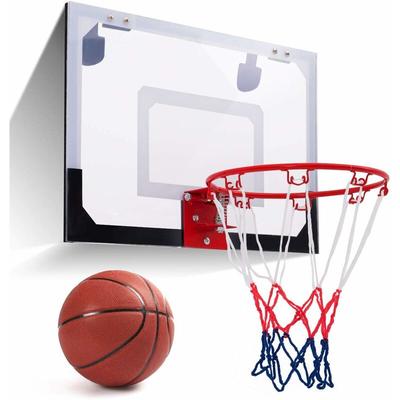 Basketballkorb, Basketball-Set, Backboard mit Ring und Netz, Basketballboard, Basketballbrett,