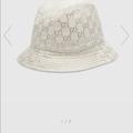 Gucci Accessories | Authentic Gucci Gg Lam Bucket Hat Brand New | Color: Gray/Silver | Size: Os