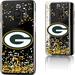 Green Bay Packers Galaxy Clear Case with Confetti Design
