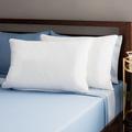 Looms & Linens Sleeping Bed Pillows - Down Alternative & Hypoallergenic Polyester/Polyfill/Polyester/Cotton Blend in White | Wayfair LnL-KING-02