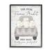 Stupell Industries The Olde Farmer Market Vintage White Floral Truck By Lettered & Lined Wood in Brown | 14 H x 11 W x 1.5 D in | Wayfair